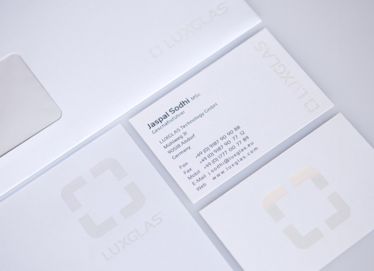 luxglas – Corporate Design