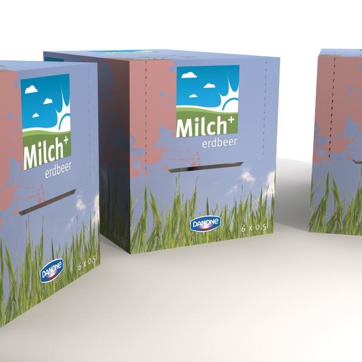 Produktdesign »Milch Plus«