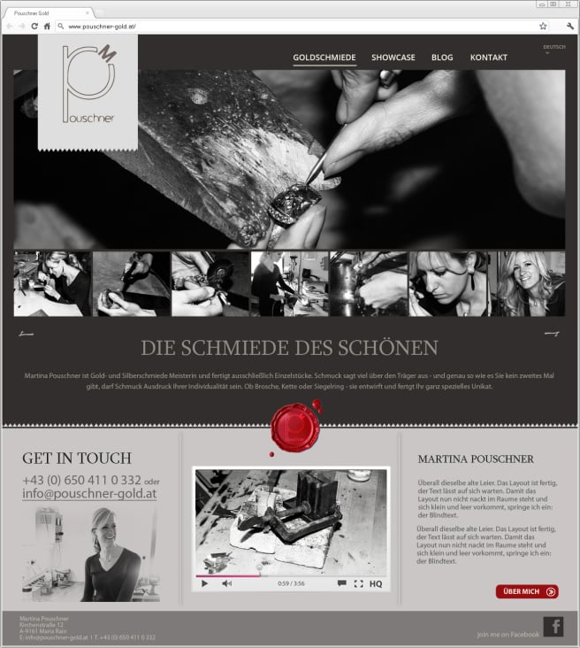 Website Goldschmiede