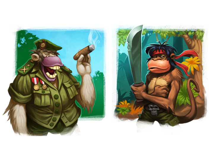 Ape Warriors Characters 02