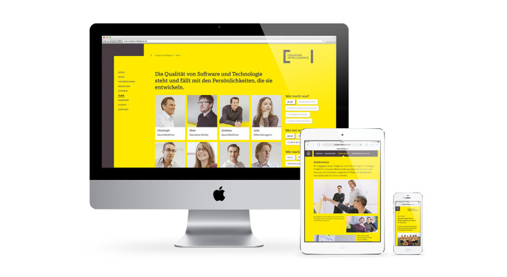 Cologne Intelligence responsive Webdesign