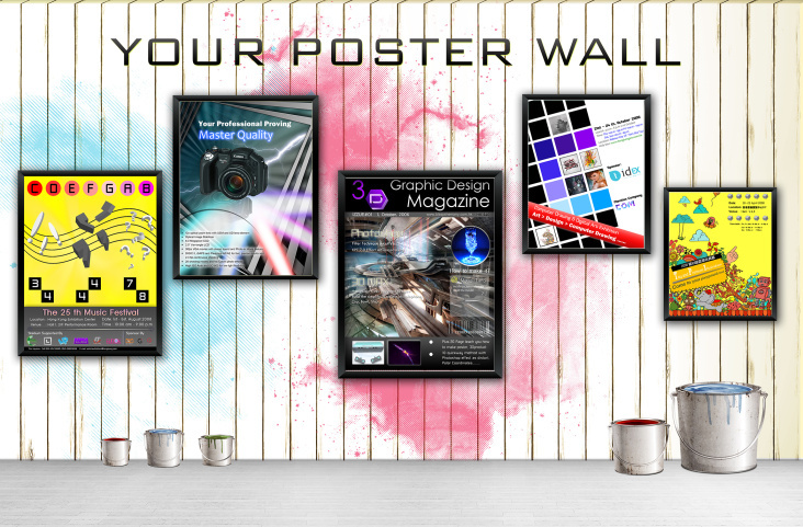 The Poster Board for Display