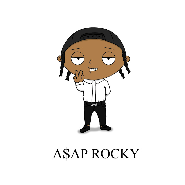 A$AP ROCKY X STEWIE (FAMILY GUY)