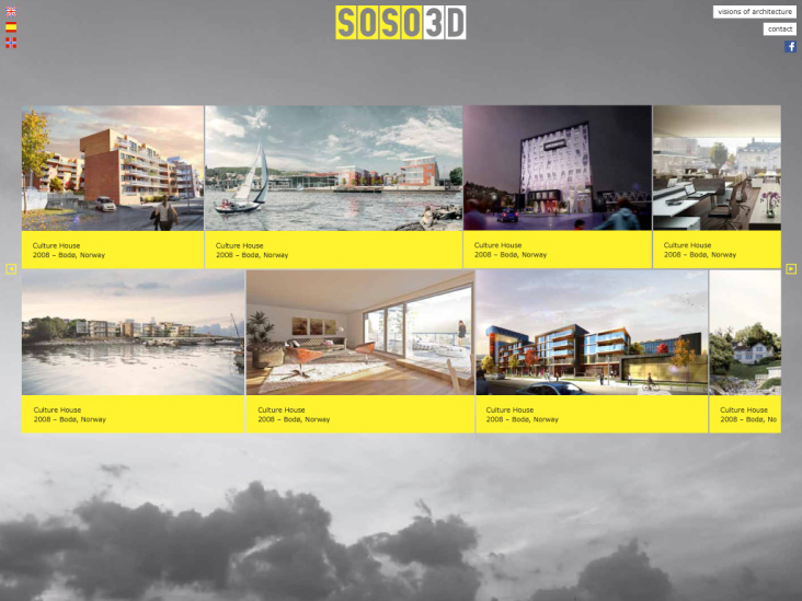 Landing Page SOSO3D