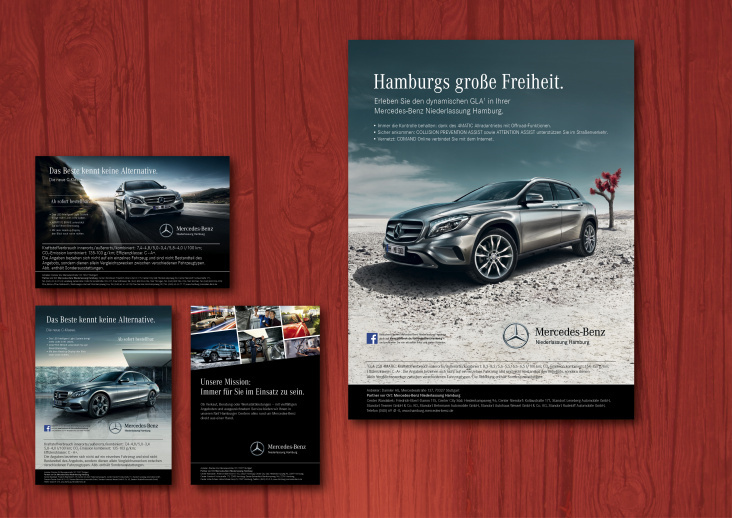 Mercedes-Benz Print-Anzeigen