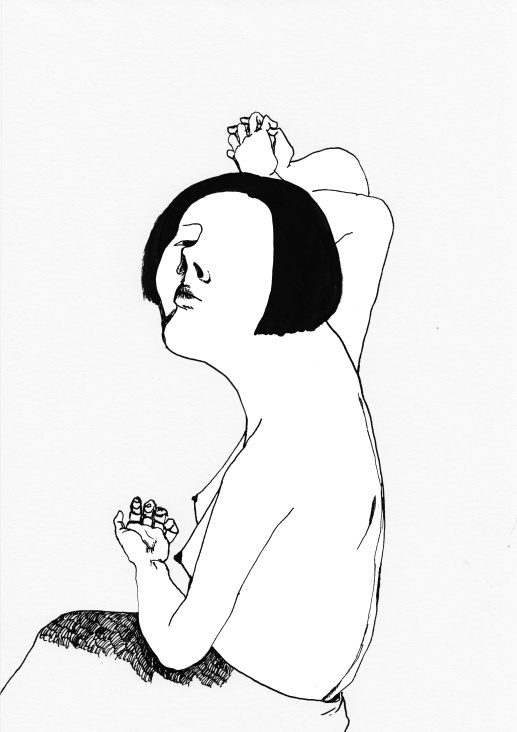 Illustration für „Körper: ein Handbuch“ von Ricardo Domeneck