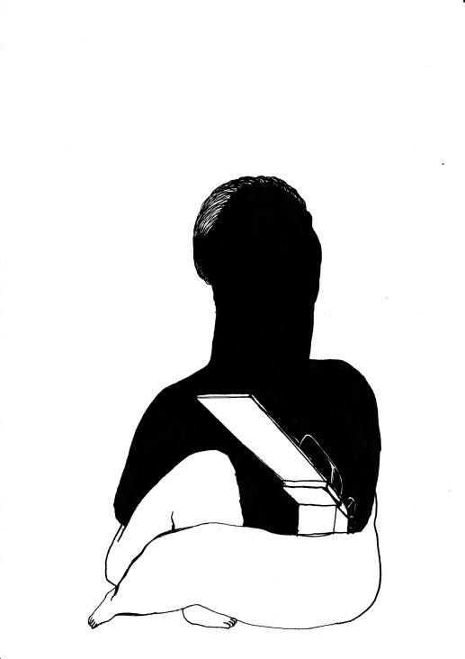 Illustration für „Körper: ein Handbuch“ von Ricardo Domeneck