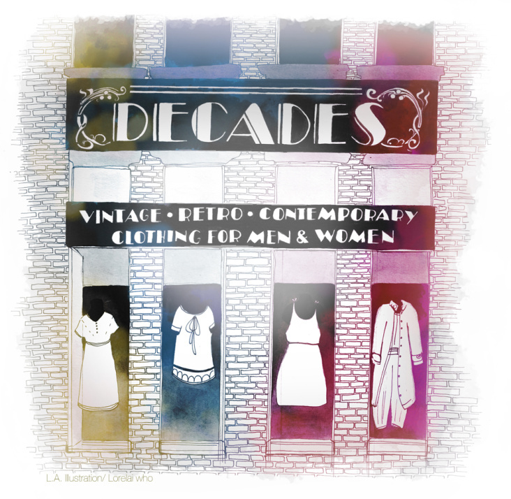 Decades Front View Store