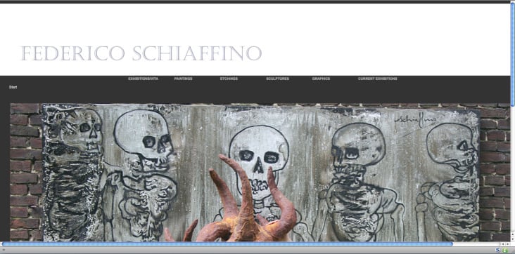 Homepage Federico Schiaffino