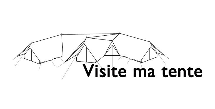 Galerie Visite ma tente, Berlin  Corporate Design: Logo, Website, Einladungskarten, Visitekarten, diverse Dokumentationen