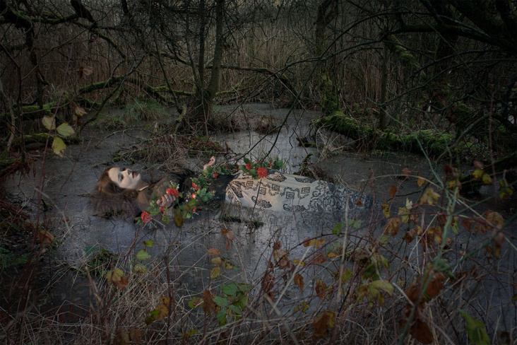 Ophelia nach Millais