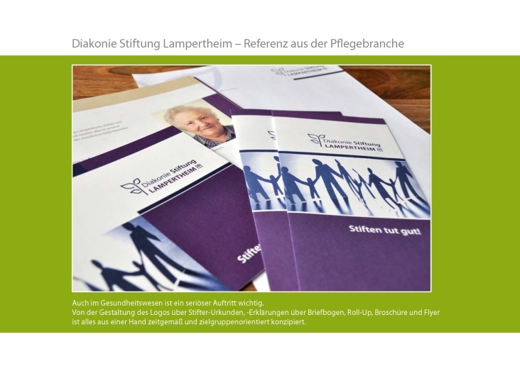 Diakonie Stiftung Lampertheim – Corporate-Design