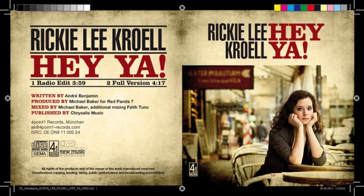Rickie Lee Kroell Single „HEY YAH!“