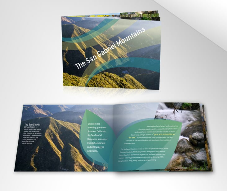 Informational Booklet for The San Gabriel Mountains Forever Project (SGMF) in California