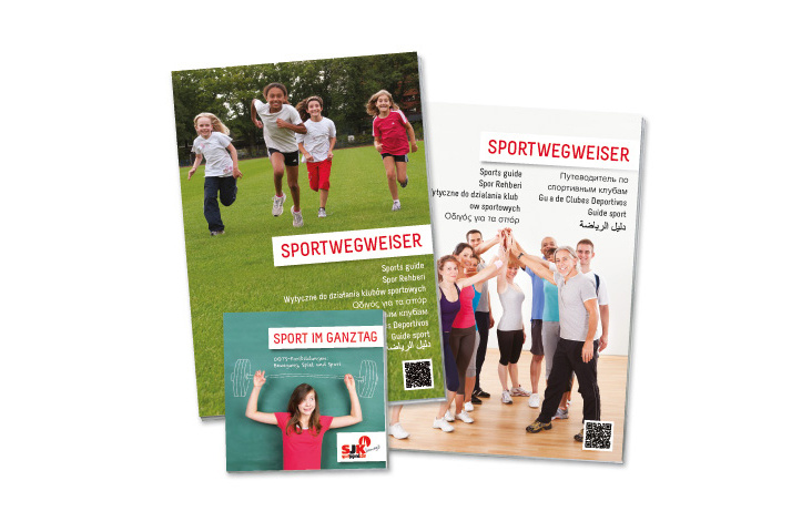 Sportwegweiser und Info-Pixiebuch