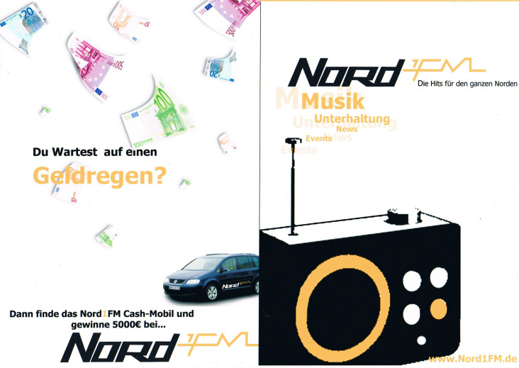 Nord1FM Flyer aussen