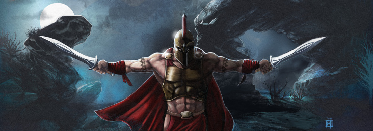 Illustration Ares – God of war