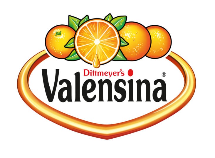 „Valensina“ Vektorillustration auf Basis der original Valensina Logos, das nur als Pixeldokument vorhanden war.