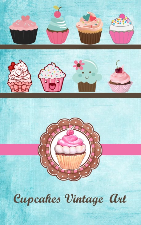 cupcakes vintage