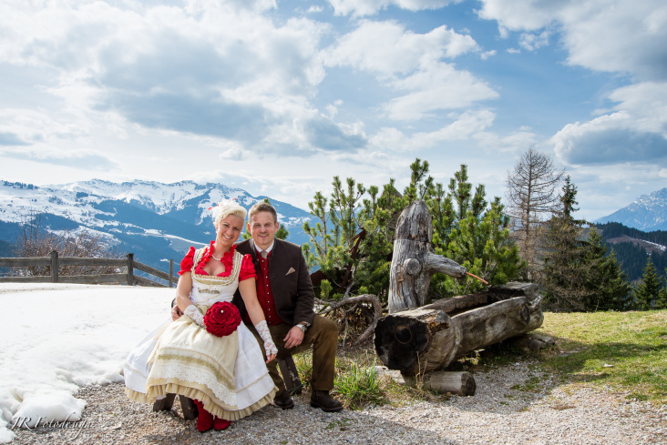 Hochzeit in Saalfelden, Österreich
