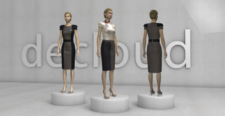 3d clothing corporate fashion