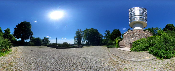 Friedenswarte, Brandenburg an der Havel, 360° Panorama