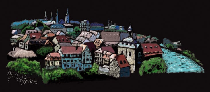 Digital Painting – Bamberg