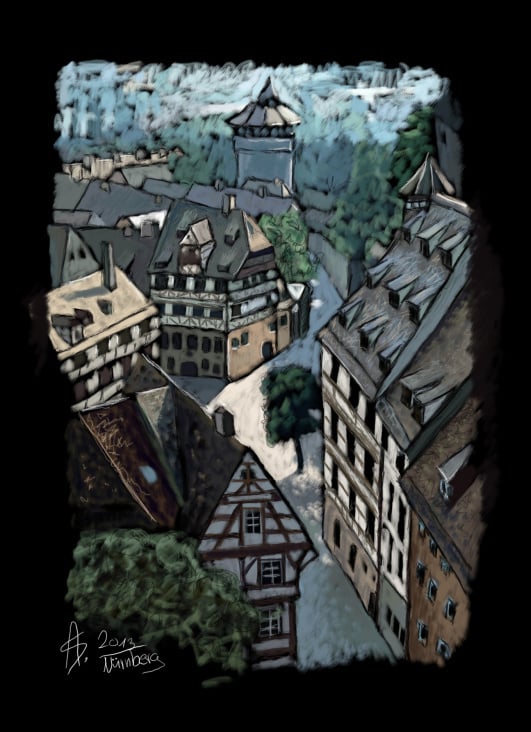 Digital Painting – Nürnberg