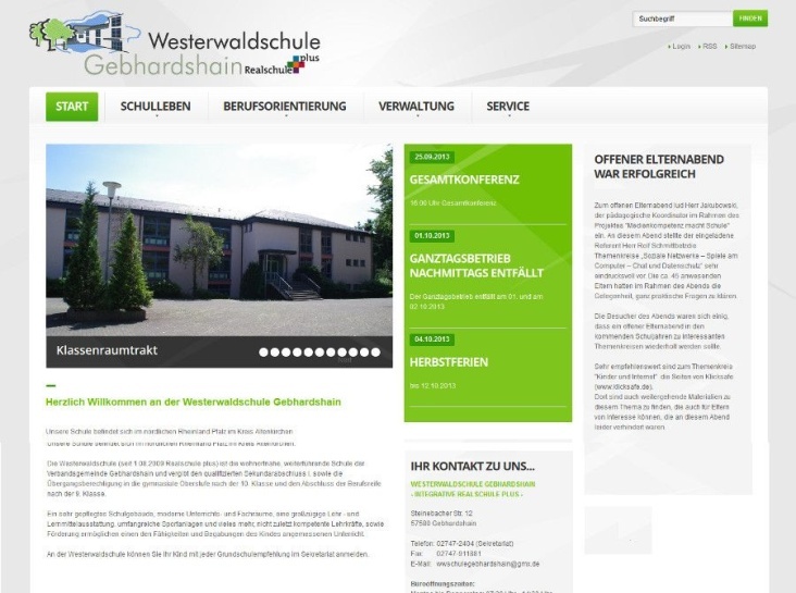Westerwaldschule Startseite