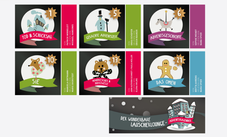 Adventskalender Lauscherlounge (Online Aktion)