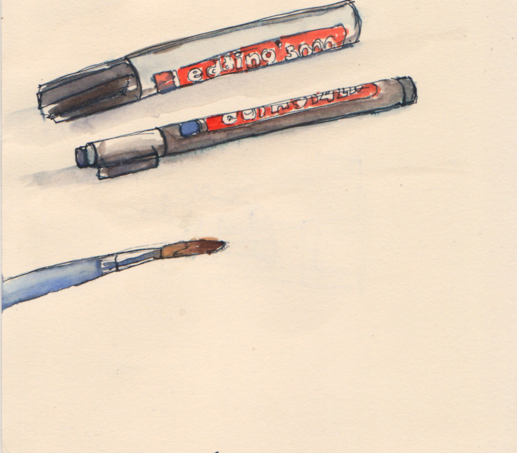 Pen and Brush