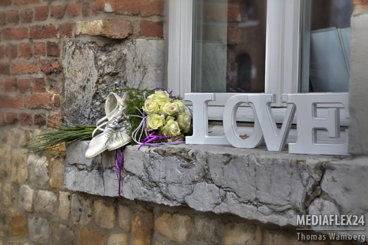 Hochzeit-Portrait Outdoor