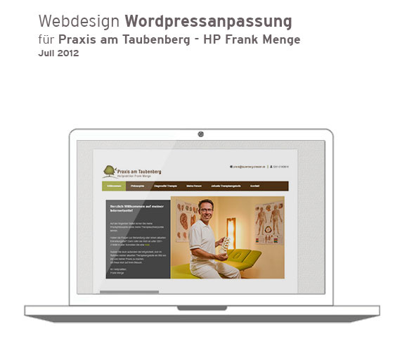 Heilpraktiker Webdesign Wordpressanpassung