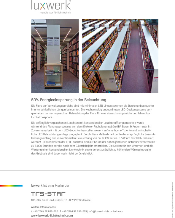 Luxwerk Projektbericht Unibibliothek Mainz 09 2013-4