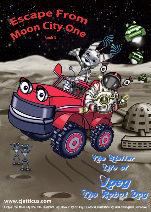Drittes Kinderbuch der Serie: JPEG The Robot Dog
