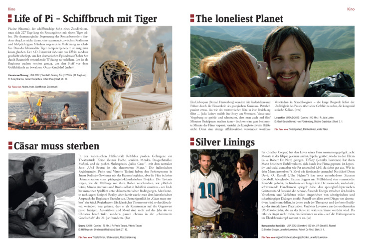 Grafik und Layout für kulturmovies