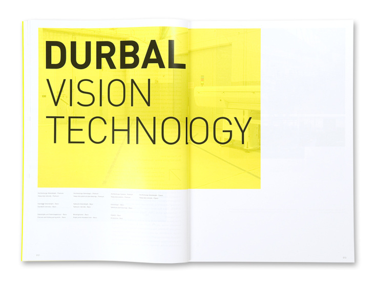 Durbal / Image- und Produktkatalog