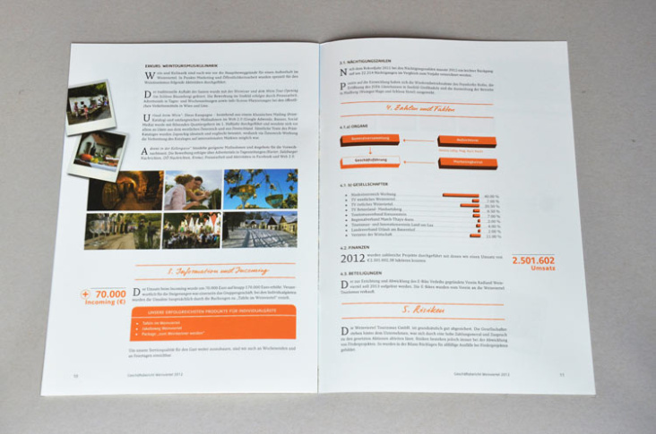Weinviertel Tourismus, NOE – Corporate Design – Geschäftsbericht 2012