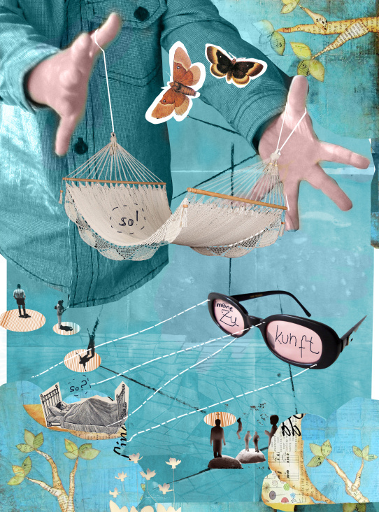 Christian Barthold: Mein neuester Collage-Stil