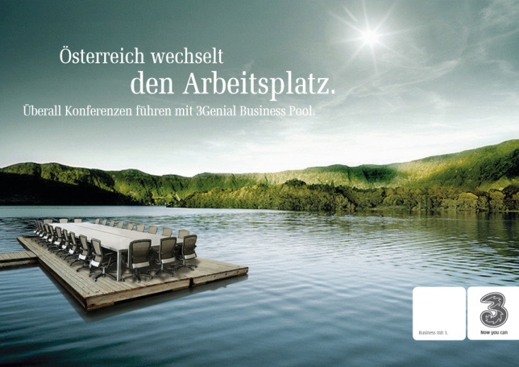 Projekt: B2B Anzeige Hutchison 3 Austria • Kunde: Hello AG