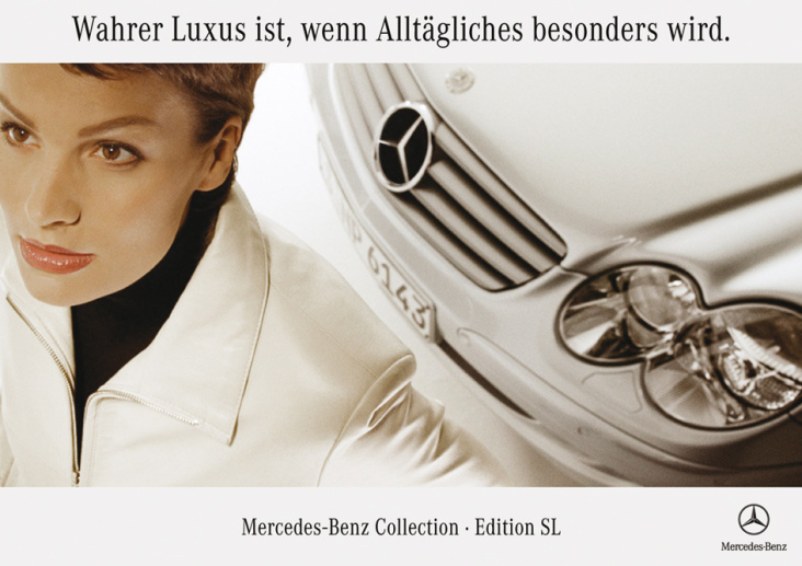 Projekt: SL Edition, Mercedes Benz Accessories, 18/1 • Agentur: RG Wiesmeier
