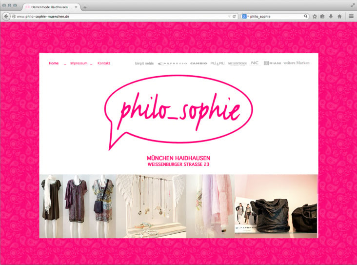 Projekt: www.philo-sophie-muenchen.de • Kunde: philo-sophie
