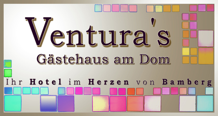 Logo Ventura’s Hotel & Gästehaus in Bamberg