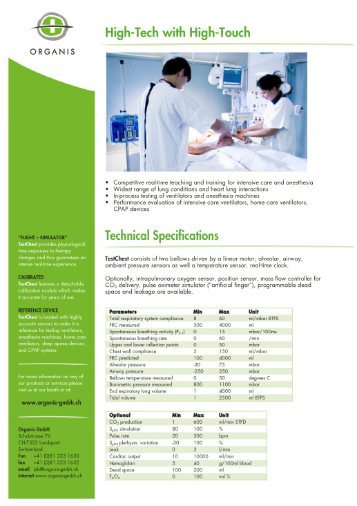 Organis GmbH • Schweizer Unternehmen im Bereich Medizin