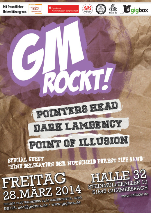 GM Rockt! – Plakat