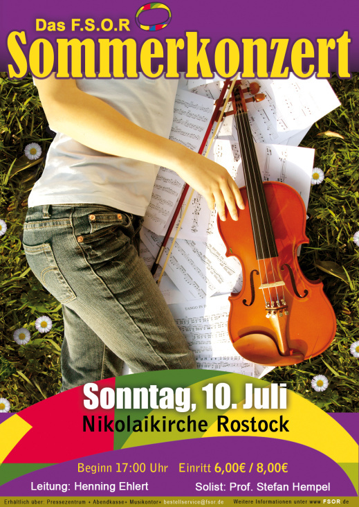 FSOR Konzert A3 Poster