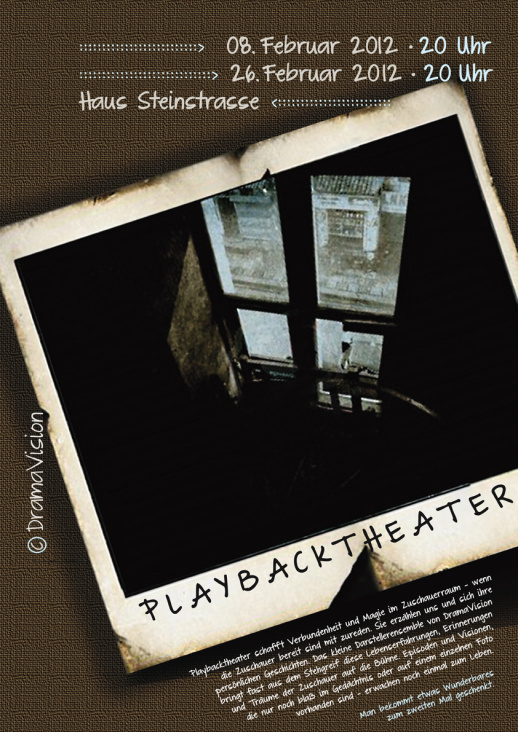 Plakat Playbacktheater