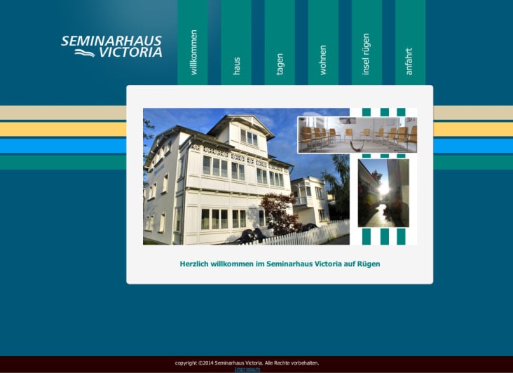 Seminarhaus Website mit Joomla!