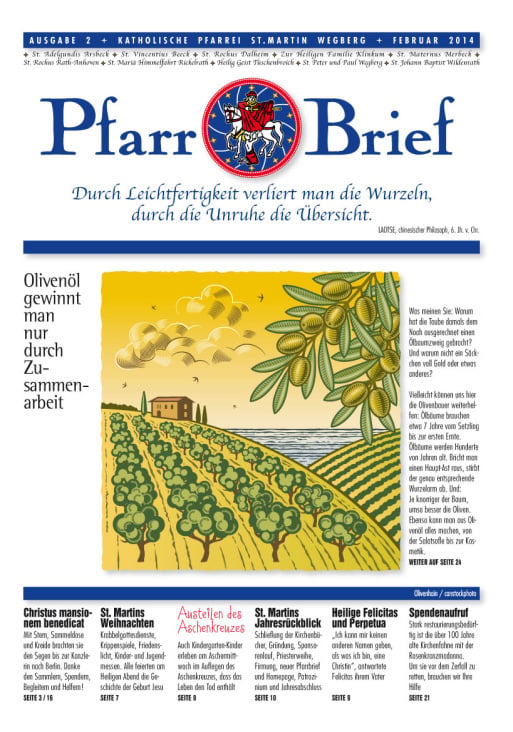 Pfarrbrief St. Martin Wegberg Februar 2014