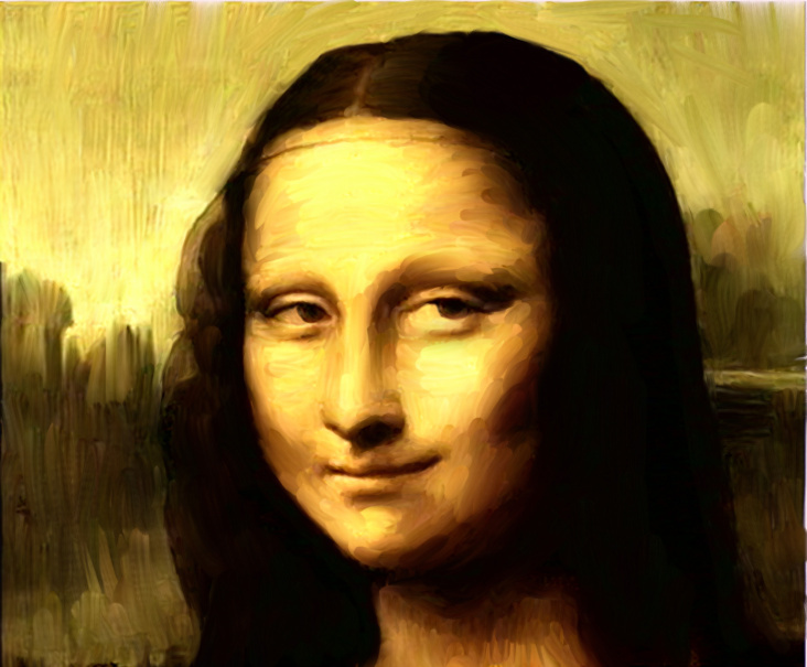 Mona Lisa weicher Pinsel